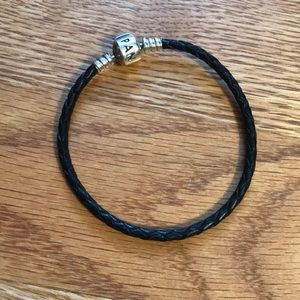 Leather Pandora Bracelet